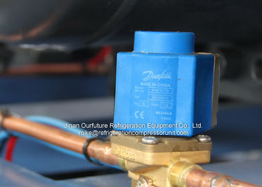 Contrôle automatique de condensation de sécurité de PLC de costume d'unité refroidi par air pour le congélateur à air forcé
