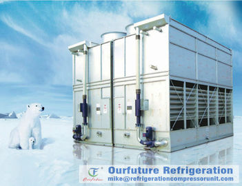 Condensateur refroidi évaporatif de la CE/condensateur de refroidissement pour la réfrigération d'entreposage au froid