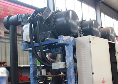 Réfrigérant R404a/R22 de condensation refroidi à l'eau d'unité de vis industrielle