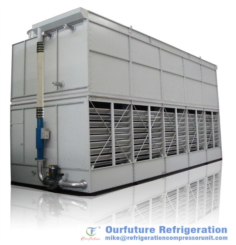 380V 3 condensateur de refroidissement par évaporation de la phase 50Hz pour le système de réfrigération d'entreposage au froid