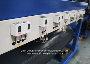 Système de commande multi d'énergie d'étape de réfrigérateur refroidi à l'eau de vis de réfrigération de R404a