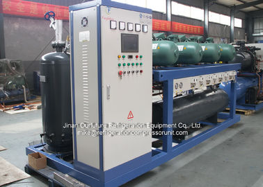 Contrôle automatique de condensation de sécurité de PLC de costume d'unité refroidi par air pour le congélateur à air forcé