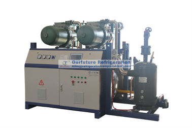 R407c Utilisation pour le stockage à froid Unité de compresseur de réfrigération OBBL2-100M Pour le pré-refroidissement des fruits