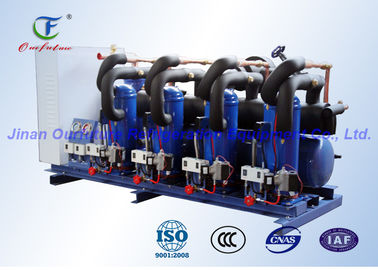 Unité de compresseur de réfrigération de parallèle de rouleau de Danfoss pour la production de viande commerciale
