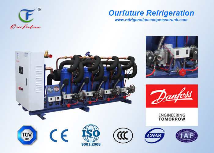 Réfrigérant de l'unité R404a de compresseur de réfrigération de Danfoss 110v 2 HP